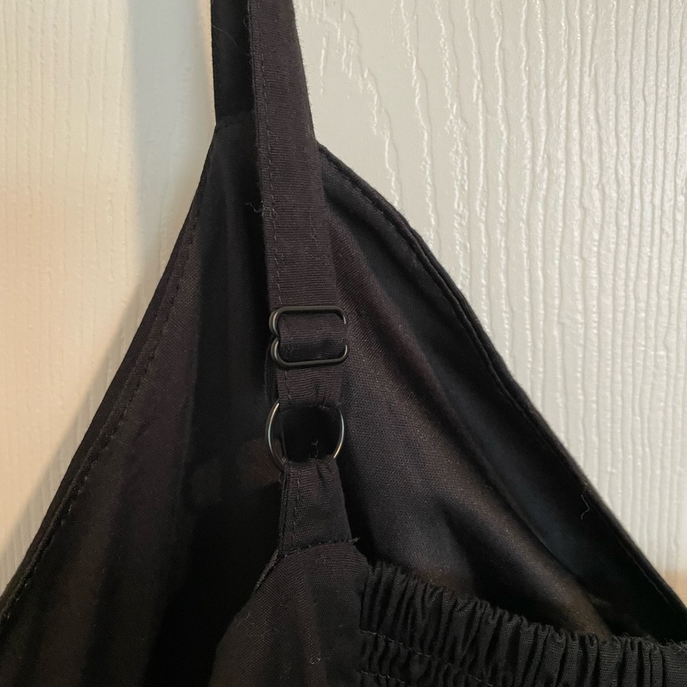 Torrid 5X Black Tie Front Dress - Picture 5 of 6